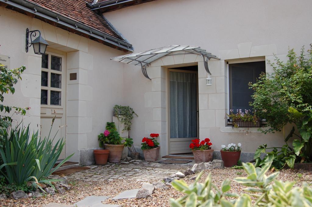 La Grange Dimiere, Pres De Tours Bed and Breakfast Saint-Genouph Rum bild
